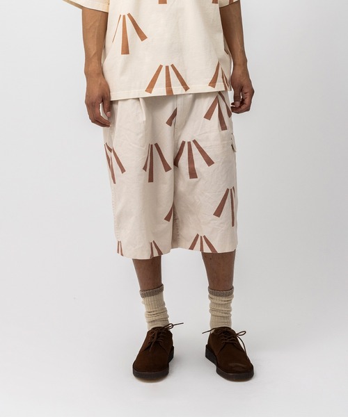 UNION（UNION TOKYO）（ユニオン）の「UNION TOKYO SHAW SHORT ユニオントーキョー ショートパンツ（その他パンツ・メンズ・カーキ/ダークグレー・S/M/L/XL）」の5枚目の写真