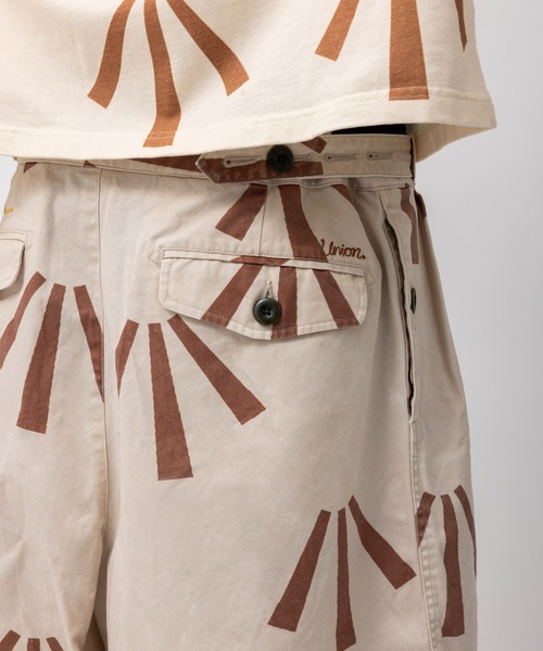 UNION（UNION TOKYO）（ユニオン）の「UNION TOKYO SHAW SHORT ユニオントーキョー ショートパンツ（その他パンツ・メンズ・カーキ/ダークグレー・S/M/L/XL）」の8枚目の写真
