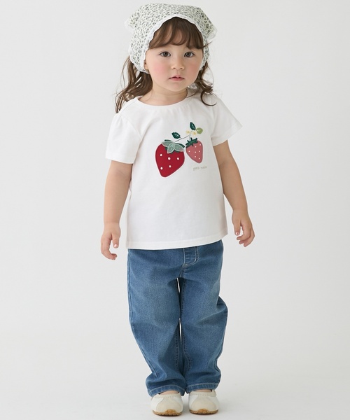 セール】アップリケアソートTシャツ（Tシャツ/カットソー）｜petit