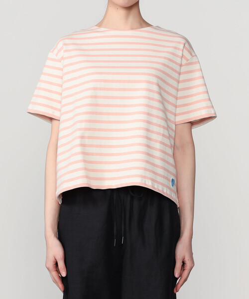 ORCIVAL（オーシバル）の「ORCIVAL | コットンロード クルーネックTシャツ WOMEN（Tシャツ/カットソー・レディース・ブルー系その他/レッド系その他/ピンク系その他/ブルー系その他2/ホワイト系その他5/イエロー系その他・1）」の14枚目の写真