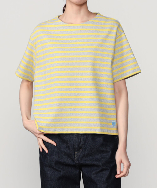 ORCIVAL（オーシバル）の「ORCIVAL | コットンロード クルーネックTシャツ WOMEN（Tシャツ/カットソー・レディース・ブルー系その他/レッド系その他/ピンク系その他/ブルー系その他2/ホワイト系その他5/イエロー系その他・1）」の4枚目の写真