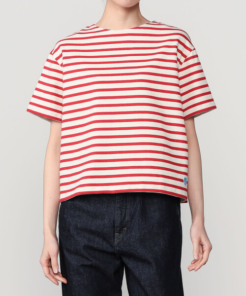 ORCIVAL（オーシバル）の「ORCIVAL | コットンロード クルーネックTシャツ WOMEN（Tシャツ/カットソー・レディース・ブルー系その他/レッド系その他/ピンク系その他/ブルー系その他2/ホワイト系その他5/イエロー系その他・1）」の6枚目の写真