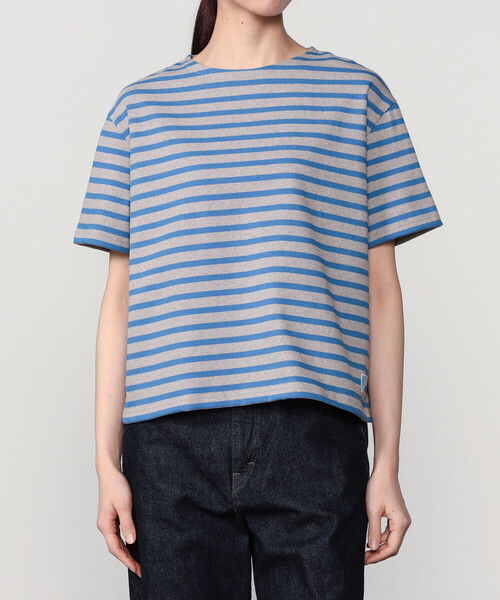 ORCIVAL（オーシバル）の「ORCIVAL | コットンロード クルーネックTシャツ WOMEN（Tシャツ/カットソー・レディース・ブルー系その他/レッド系その他/ピンク系その他/ブルー系その他2/ホワイト系その他5/イエロー系その他・1）」の3枚目の写真