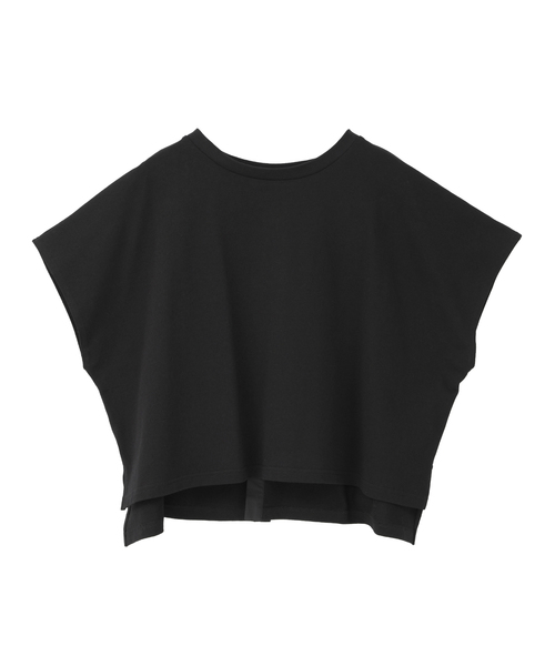 Tiara（ティアラ）の「バックリボンTシャツ（Tシャツ/カットソー・レディース・ホワイト/ブラック/ホワイト×ブラック・FREE）」の3枚目の写真