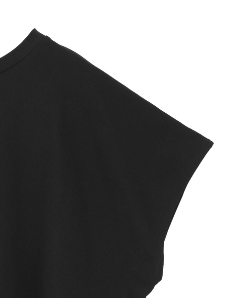 Tiara（ティアラ）の「バックリボンTシャツ（Tシャツ/カットソー・レディース・ホワイト/ブラック/ホワイト×ブラック・FREE）」の6枚目の写真