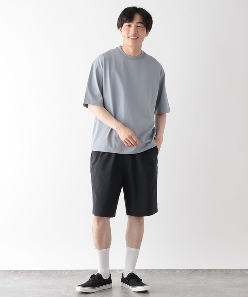 GLOBAL WORK（グローバルワーク）の「汗シミ軽減クリーンT/638502（Tシャツ/カットソー・メンズ・ブルー系その他6/ホワイト/ライトグレー/チャコールグレー・MEDIUM/SMALL/X-LARGE/LARGE）」の10枚目の写真