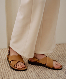 JERUSALEM SANDALS（エルサレム サンダル）の「92BNN ELAN BUCKLE-TAN (エランバックル)（サンダル）」