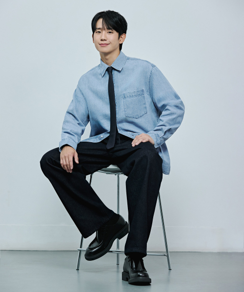 MINDBRIDGE(マインドブリッジ)の「ワイドワンタックロー デニムパンツ(デニムパンツ・メンズ・インディゴブルー・29/30/31/32/33/34)」の3枚目の写真