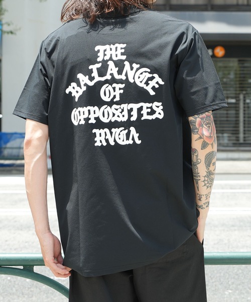 RVCA(ルーカ)の「RVCA メンズ OE BALANCE SFST サーフTシャツ 【2026年春夏モデル】(Tシャツ/カットソー・メンズ・グレー/ブラック/ホワイト・XX-LARGE/X-LARGE/LARGE/MEDIUM/SMALL)」の1枚目の写真