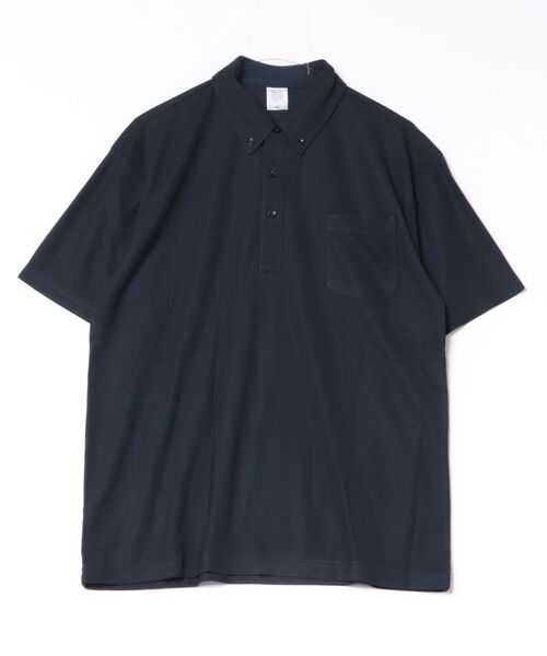 TONE SELECT WEAR（トーンセレクトウェア）の「United Athle Sports(ユナイテッドアスレスポーツ) スペシャルドライカノコポロシャツ 4.7オンス ボタンダウン メンズ (2023-01)(202301)（ポロシャツ・メンズ・ブラック/コバルトブルー/レッド/ホワイト/ネイビー・LARGE/MEDIUM/X-LARGE/SMALL）」の4枚目の写真