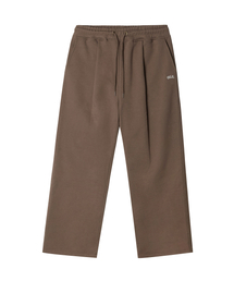 YALE（イェール）の「スモールアーチワンタックスウェットパンツ_ブラウン（スウェットパンツ）」