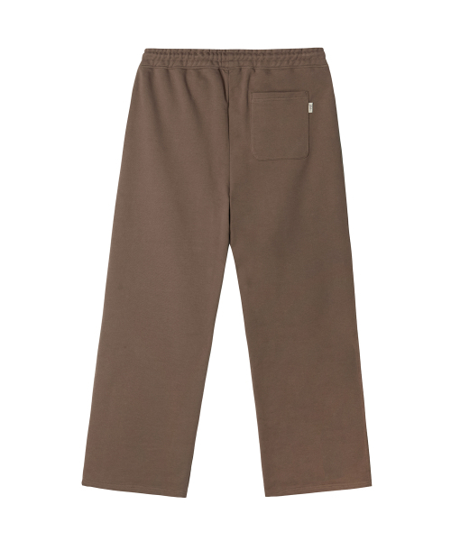 YALE(イェール)の「スモールアーチワンタックスウェットパンツ_ブラウン(スウェットパンツ・レディース・その他・SMALL/MEDIUM/LARGE/X-LARGE)」の2枚目の写真