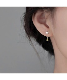 ドロップ・蝶結び型ピアス【アレルギー対応】