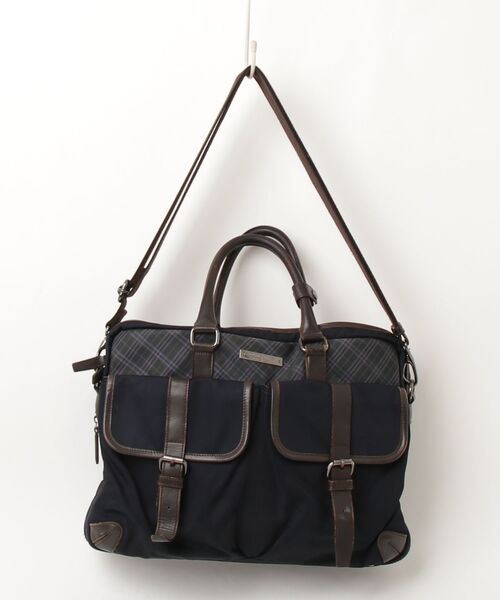 ブランド古着】チェック柄2WAYバッグ（ショルダーバッグ）｜BURBERRY 