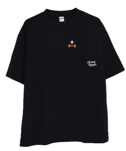 Disney(ディズニー)の「『DISNEY/ディズニー』MICアムンゼンポケットTEE(Tシャツ/カットソー・レディース・ブラック/ホワイト・LL/L/M)」の11枚目の写真