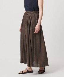 <MARW UNITED ARROWS>ギャザー フレア スカート UVカット・接触冷感