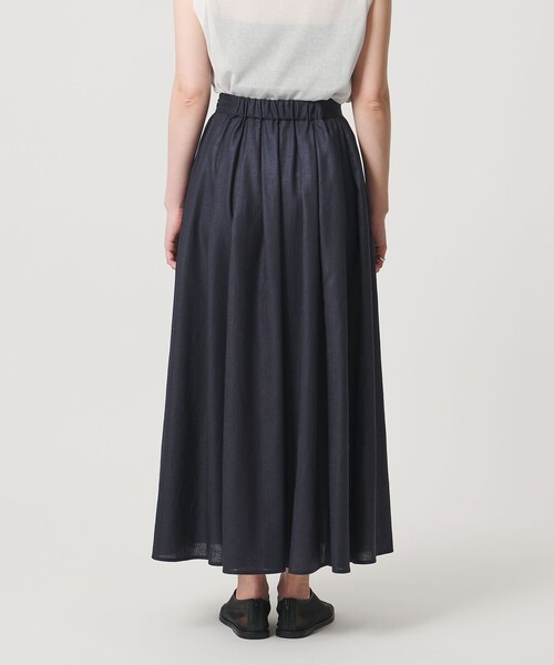 MARW UNITED ARROWS(マルゥ ユナイテッドアローズ)の「<MARW UNITED ARROWS>ギャザー フレア スカート UVカット・接触冷感(スカート・レディース・ダークグレー/ネイビー/ダークブラウン・36/38)」の16枚目の写真
