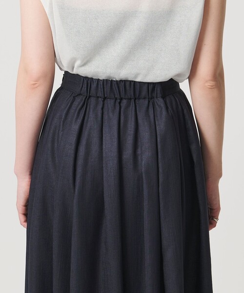 MARW UNITED ARROWS(マルゥ ユナイテッドアローズ)の「<MARW UNITED ARROWS>ギャザー フレア スカート UVカット・接触冷感(スカート・レディース・ダークグレー/ネイビー/ダークブラウン・36/38)」の17枚目の写真