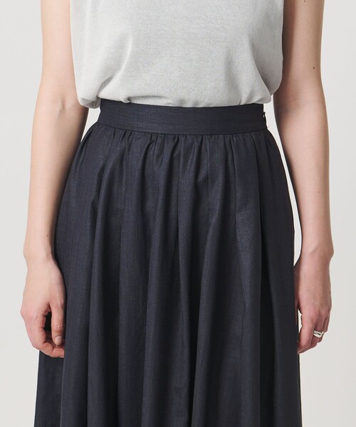 MARW UNITED ARROWS(マルゥ ユナイテッドアローズ)の「<MARW UNITED ARROWS>ギャザー フレア スカート UVカット・接触冷感(スカート・レディース・ダークグレー/ネイビー/ダークブラウン・36/38)」の18枚目の写真