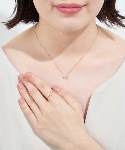 festaria bijou SOPHIA（フェスタリアビジュソフィア）の「SV925 キュービックジルコニア リング（リング・レディース・シルバー×ゴールド・13号/11号/9号）」の4枚目の写真