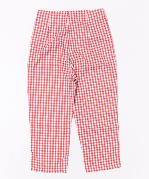 Ritzy(リッツィー)の「無地&チェック クロップドパンツ(その他パンツ・レディース・ブラック/レッド・L/M)」の4枚目の写真