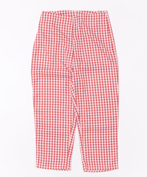 Ritzy(リッツィー)の「無地&チェック クロップドパンツ(その他パンツ・レディース・ブラック/レッド・L/M)」の5枚目の写真