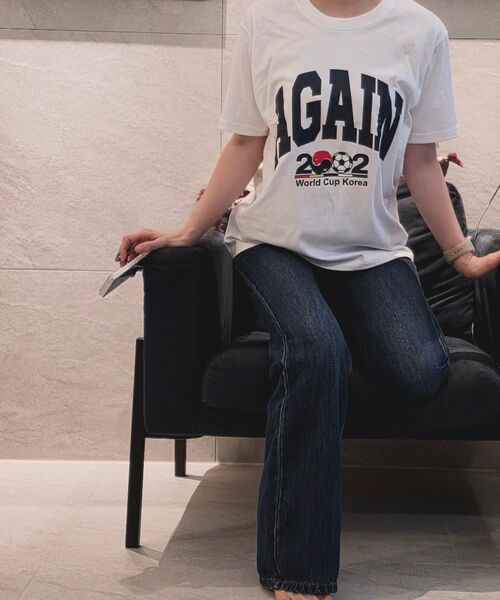 REBRENNER(リブレンナー)の「DTF 20番手 アゲイン 2002 スタンダード 半袖Tシャツ ホワイト(Tシャツ/カットソー・レディース・その他・LARGE/2XL/MEDIUM/SMALL/X-LARGE/4XL/3XL)」の15枚目の写真