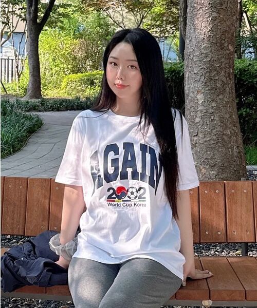 REBRENNER(リブレンナー)の「DTF 20番手 アゲイン 2002 スタンダード 半袖Tシャツ ホワイト(Tシャツ/カットソー・レディース・その他・LARGE/2XL/MEDIUM/SMALL/X-LARGE/4XL/3XL)」の17枚目の写真
