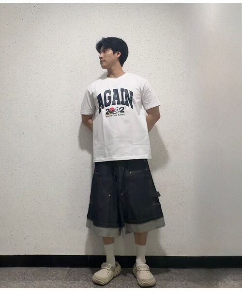 REBRENNER(リブレンナー)の「DTF 20番手 アゲイン 2002 スタンダード 半袖Tシャツ ホワイト(Tシャツ/カットソー・レディース・その他・LARGE/2XL/MEDIUM/SMALL/X-LARGE/4XL/3XL)」の20枚目の写真