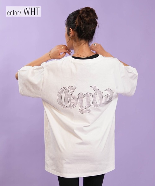 GYDA(ジェイダ)の「【ムラサキスポーツ限定】GYDA/ジェイダ 半袖 Tシャツ GD BACK BIG T/S 072632772301(Tシャツ/カットソー・レディース・オフホワイト/ホワイト/ブラック/ピンク/ミント/フューシャピンク・FREE)」の14枚目の写真