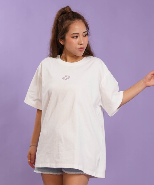 GYDA(ジェイダ)の「【ムラサキスポーツ限定】GYDA/ジェイダ 半袖 Tシャツ GD BACK BIG T/S 072632772301(Tシャツ/カットソー・レディース・オフホワイト/ホワイト/ブラック/ピンク/ミント/フューシャピンク・FREE)」の12枚目の写真