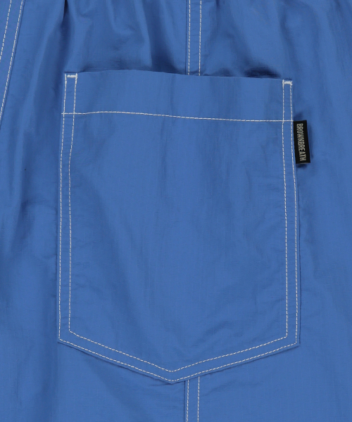 BROWNBREATH(ブラウンブレス)の「NYLON RIPSTOP SHORTS - BLUE(その他パンツ・レディース・その他・SMALL/MEDIUM/LARGE/X-LARGE)」の8枚目の写真