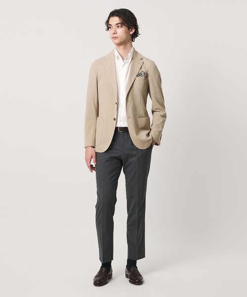 UNITED ARROWS(ユナイテッドアローズ)の「イージーケア AG パナマ ショートスリーブ ボタンダウンカラーシャツ 抗菌防臭 通気性(シャツ/ブラウス・メンズ・ライトブルー/ホワイト・XL/S/M/L)」の6枚目の写真
