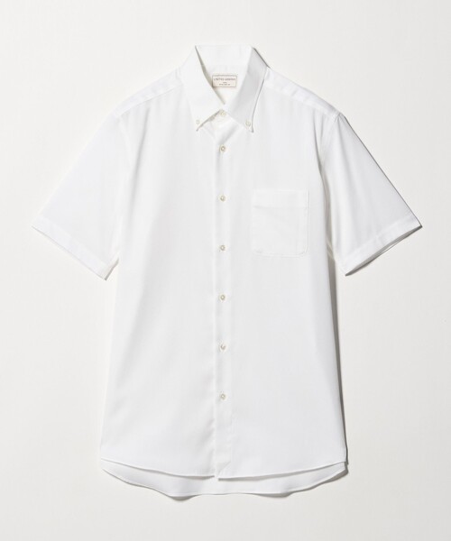 UNITED ARROWS(ユナイテッドアローズ)の「イージーケア AG パナマ ショートスリーブ ボタンダウンカラーシャツ 抗菌防臭 通気性(シャツ/ブラウス・メンズ・ライトブルー/ホワイト・XL/S/M/L)」の10枚目の写真