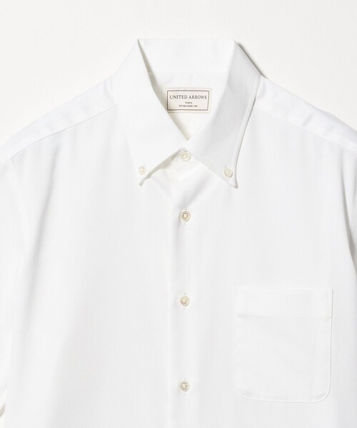 UNITED ARROWS(ユナイテッドアローズ)の「イージーケア AG パナマ ショートスリーブ ボタンダウンカラーシャツ 抗菌防臭 通気性(シャツ/ブラウス・メンズ・ライトブルー/ホワイト・XL/S/M/L)」の11枚目の写真