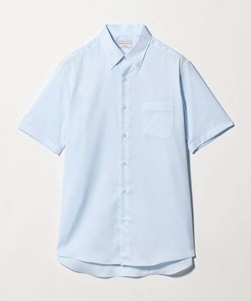 UNITED ARROWS(ユナイテッドアローズ)の「イージーケア AG パナマ ショートスリーブ ボタンダウンカラーシャツ 抗菌防臭 通気性(シャツ/ブラウス・メンズ・ライトブルー/ホワイト・XL/S/M/L)」の13枚目の写真