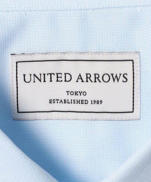 UNITED ARROWS(ユナイテッドアローズ)の「イージーケア AG パナマ ショートスリーブ ボタンダウンカラーシャツ 抗菌防臭 通気性(シャツ/ブラウス・メンズ・ライトブルー/ホワイト・XL/S/M/L)」の16枚目の写真