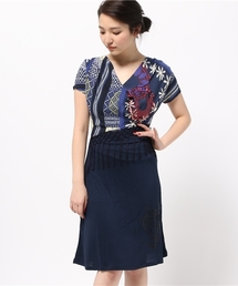 Desigual | 「Desigual/デシグアル」フラワー風ドレスワンピース(ワンピース)