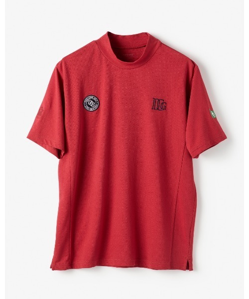 DoCLASSE( ドゥクラッセ)の「エクストラクリーン鹿の子ゴルフモック 半袖(Tシャツ/カットソー・メンズ・グリーン/ホワイト/バーガンディー/ダークネイビー/ライトグレー・M/LL/3L/S/L)」の5枚目の写真