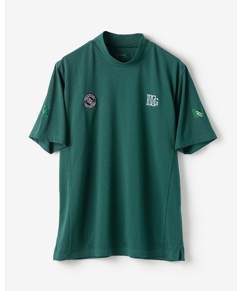 DoCLASSE( ドゥクラッセ)の「エクストラクリーン鹿の子ゴルフモック 半袖(Tシャツ/カットソー・メンズ・グリーン/ホワイト/バーガンディー/ダークネイビー/ライトグレー・M/LL/3L/S/L)」の3枚目の写真