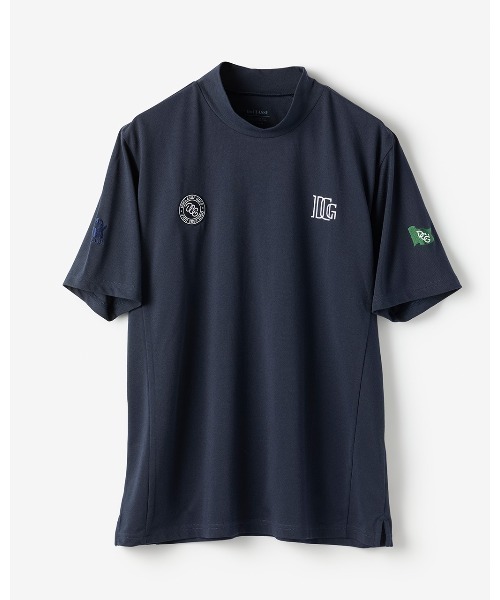 DoCLASSE( ドゥクラッセ)の「エクストラクリーン鹿の子ゴルフモック 半袖(Tシャツ/カットソー・メンズ・グリーン/ホワイト/バーガンディー/ダークネイビー/ライトグレー・M/LL/3L/S/L)」の4枚目の写真