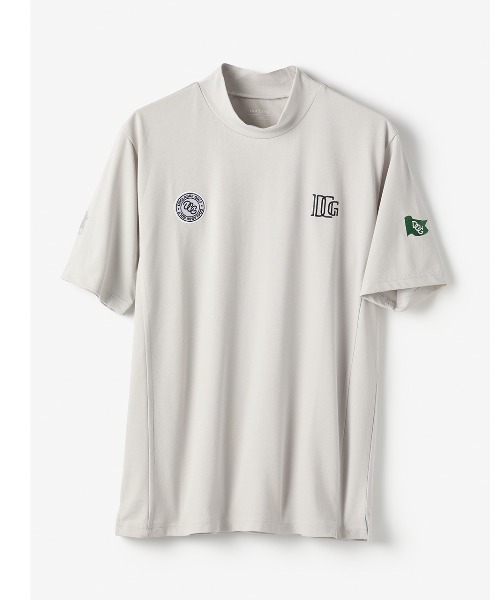 DoCLASSE( ドゥクラッセ)の「エクストラクリーン鹿の子ゴルフモック 半袖(Tシャツ/カットソー・メンズ・グリーン/ホワイト/バーガンディー/ダークネイビー/ライトグレー・M/LL/3L/S/L)」の2枚目の写真