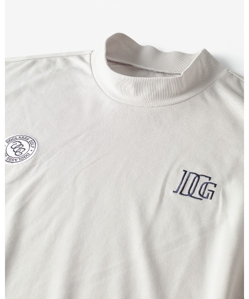 DoCLASSE( ドゥクラッセ)の「エクストラクリーン鹿の子ゴルフモック 半袖(Tシャツ/カットソー・メンズ・グリーン/ホワイト/バーガンディー/ダークネイビー/ライトグレー・M/LL/3L/S/L)」の9枚目の写真