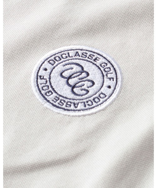 DoCLASSE( ドゥクラッセ)の「エクストラクリーン鹿の子ゴルフモック 半袖(Tシャツ/カットソー・メンズ・グリーン/ホワイト/バーガンディー/ダークネイビー/ライトグレー・M/LL/3L/S/L)」の10枚目の写真