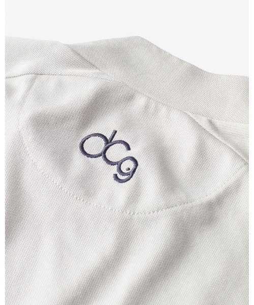 DoCLASSE( ドゥクラッセ)の「エクストラクリーン鹿の子ゴルフモック 半袖(Tシャツ/カットソー・メンズ・グリーン/ホワイト/バーガンディー/ダークネイビー/ライトグレー・M/LL/3L/S/L)」の14枚目の写真
