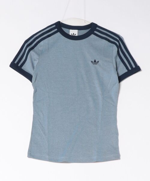 adidas(アディダス)の「adidas アディダス W HEATHER 3ST CALI TEE ショートスリーブ KS6790 NINDG/BLUE(Tシャツ/カットソー・レディース・ブルー・SMALL/X-LARGE/LARGE/MEDIUM)」の1枚目の写真