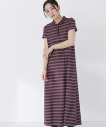 NATURAL BEAUTY BASIC | ポロカットワンピース(ワンピース)