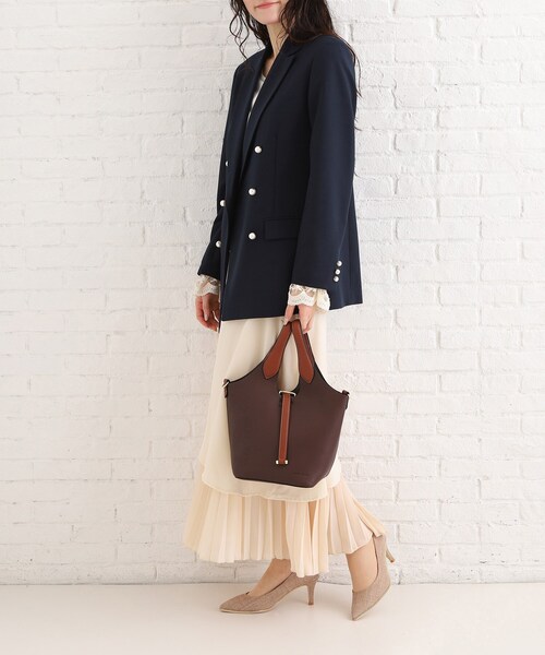 ESPERANZA(エスペランサ)の「【EC限定】ストラップ2WAYトートバッグ(トートバッグ・レディース・ダークブラウン/ブラック/ブラウン・FREE)」の20枚目の写真