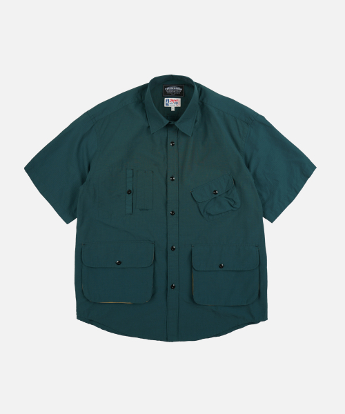 FRIZMWORKS(フリズムワークス)の「ZANES BAIT & TACKLE HALF FISHING SHIRT _ TEAL(シャツ/ブラウス・メンズ・その他・MEDIUM/X-LARGE/LARGE)」の2枚目の写真