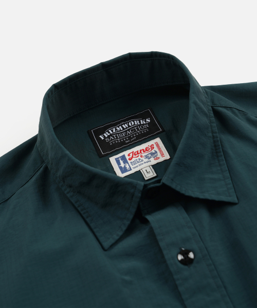 FRIZMWORKS(フリズムワークス)の「ZANES BAIT & TACKLE HALF FISHING SHIRT _ TEAL(シャツ/ブラウス・メンズ・その他・MEDIUM/X-LARGE/LARGE)」の4枚目の写真